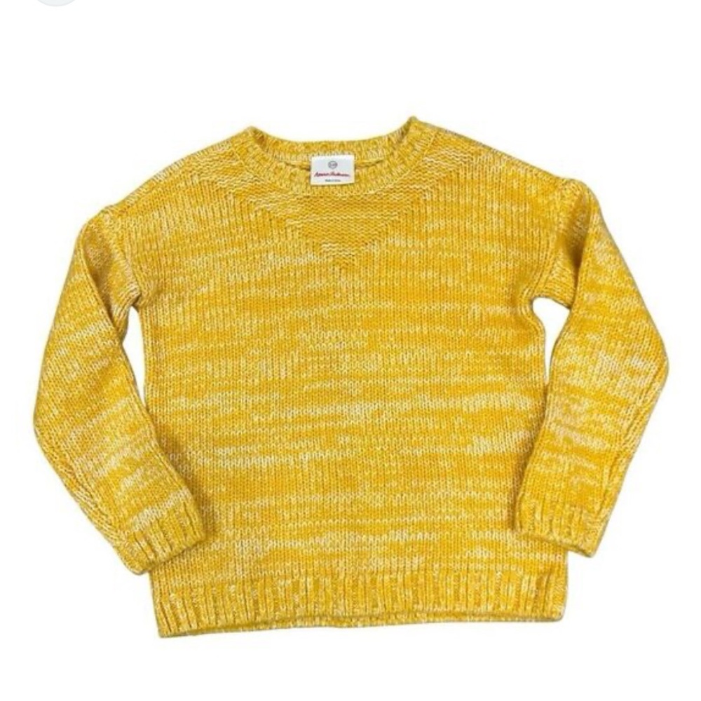 Hanna Andersson Sunny Yellow Kids Sweater